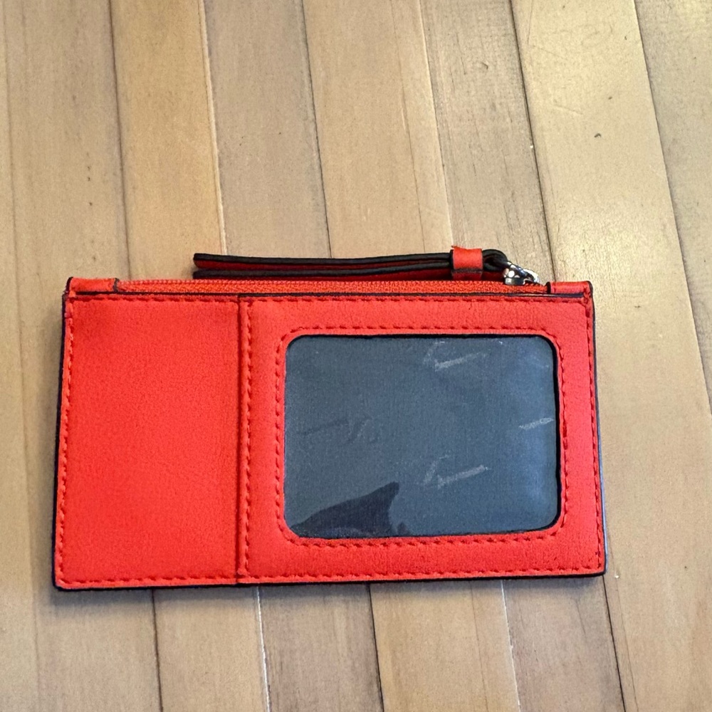 Simply Vera Vera Wang Orange Card and ID Holder - Picture 2 of 3